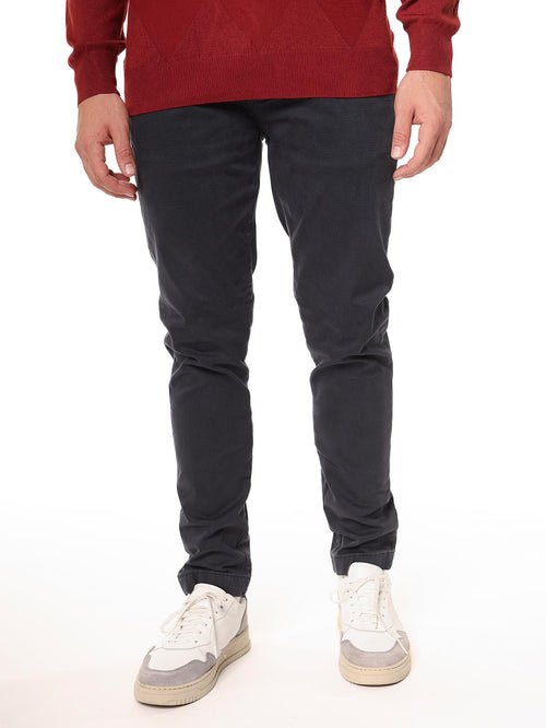 Pantaloni pied e poule|Colore:Blu chiaro