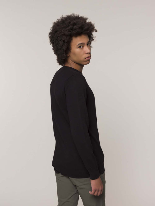 Maglia basic girocollo |Colore:Nero