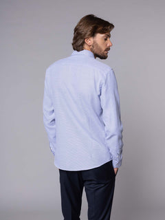 Camicia tessuto armaturato|Colore:Blu