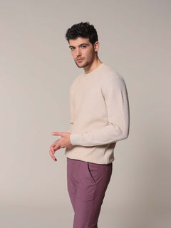 Maglia rigato Jacquard|Colore:Sabbia
