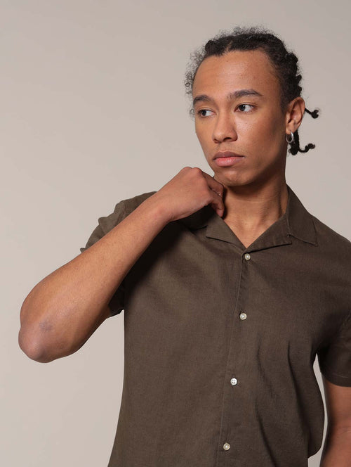 Camicia bowling|Colore:Verde