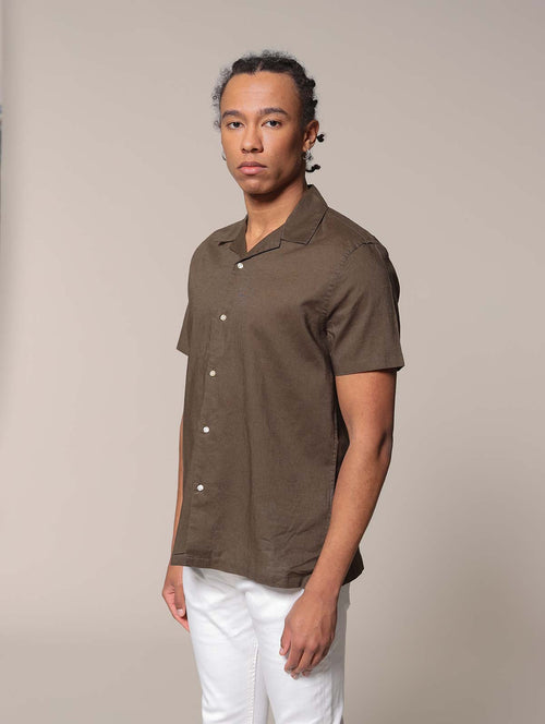 Camicia bowling|Colore:Verde