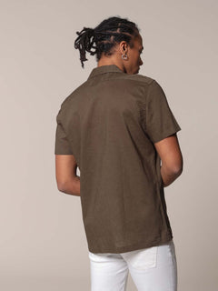 Camicia bowling|Colore:Verde