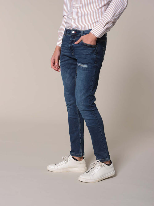 Jeans Lambda|Colore:Jeans