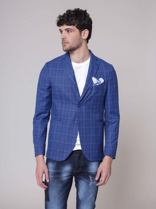 Giacca fantasia quadri