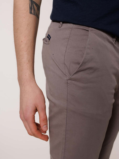 Pantaloni gabardina tasca America|Colore:Grigio