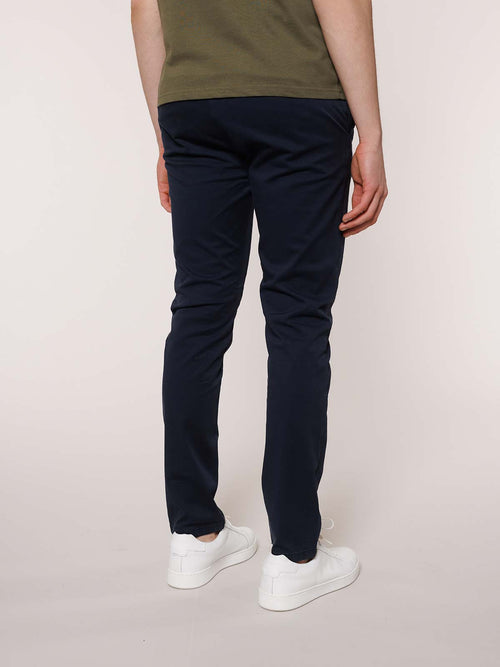 Pantaloni gabardina tasca America|Colore:Navy