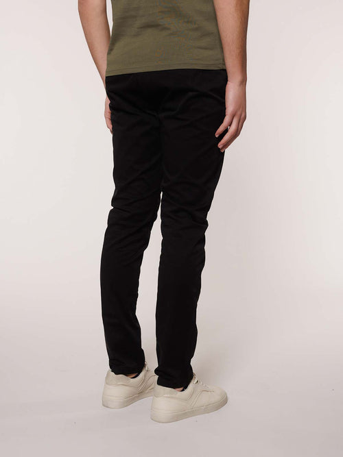 Pantaloni gabardina tasca America|Colore:Nero