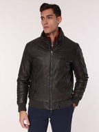 Giubbotto ecopelle |Colore:Moro