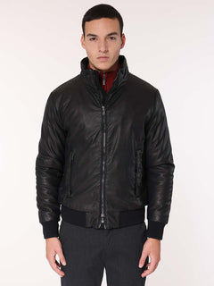 Giubbotto ecopelle |Colore:Nero