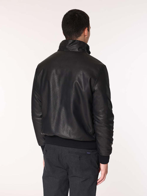 Giubbotto ecopelle |Colore:Nero