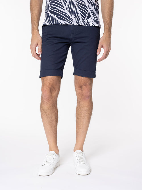 Bermuda taglio dritto|Colore:Navy