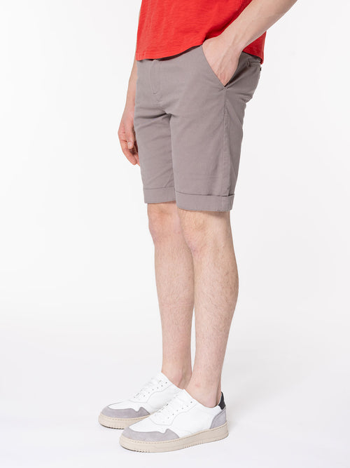 Bermuda taglio dritto|Colore:Grigio
