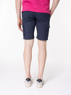 Bermuda con tasconi|Colore:Navy