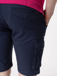 Bermuda con tasconi|Colore:Navy