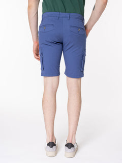 Bermuda con tasconi|Colore:Royal