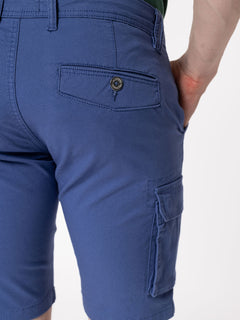 Bermuda con tasconi|Colore:Royal