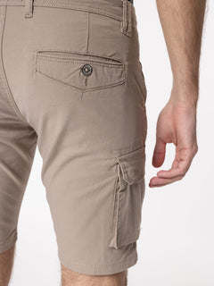 Bermuda con tasconi|Colore:Beige