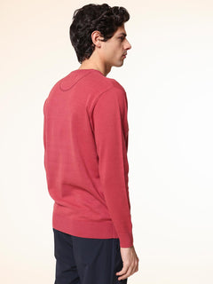 Maglia basic girocollo|Colore:Peonia