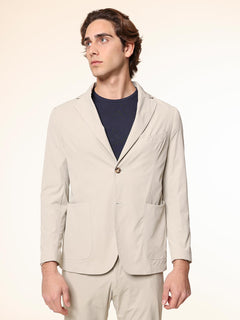 Giacca in tessuto tecnico|Colore:Grigio
