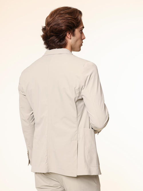 Giacca in tessuto tecnico|Colore:Grigio