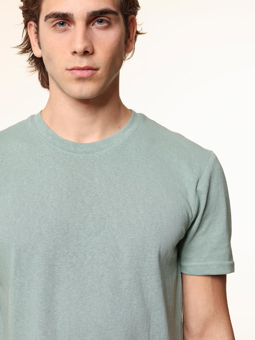 T-Shirt Maglia girocollo|Colore:Verde