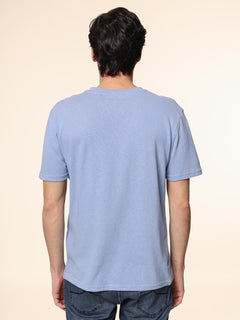 T-Shirt Maglia girocollo|Colore:Celeste
