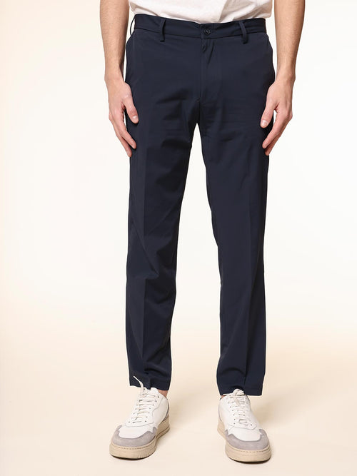 Pantaloni in tessuto tecnico|Colore:Blu