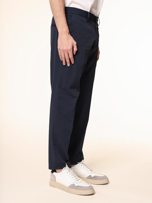Pantaloni in tessuto tecnico|Colore:Blu