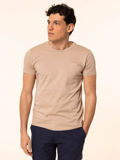 T-Shirt in cotone SUPIMA®|Colore:Beige