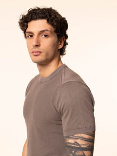 Maglia girocollo in cotone|Colore:Moro