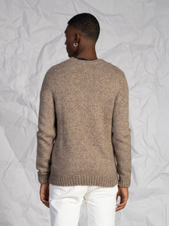 Maglia girocollo|Colore:Fango