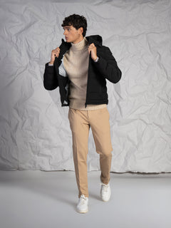 Giubbotto trapuntato|Colore:Nero