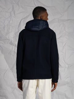 Giubbotto in panno|Colore:Blu