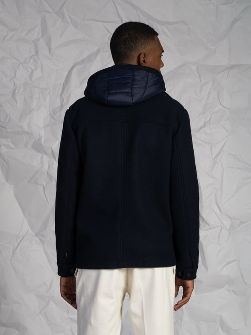 Giubbotto in panno|Colore:Blu