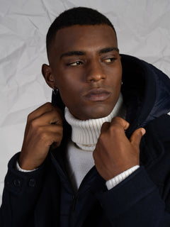 Giubbotto in panno|Colore:Blu