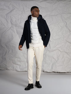 Giubbotto in panno|Colore:Blu