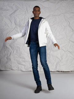 Giubbotto con cappuccio|Colore:Ghiaccio