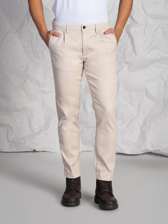 Pantaloni Chino mini pence|Colore:Panna