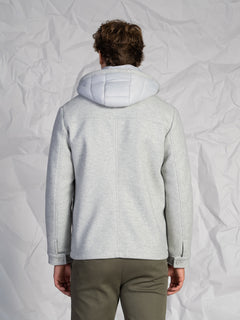 Giubbotto in panno|Colore:Ghiaccio