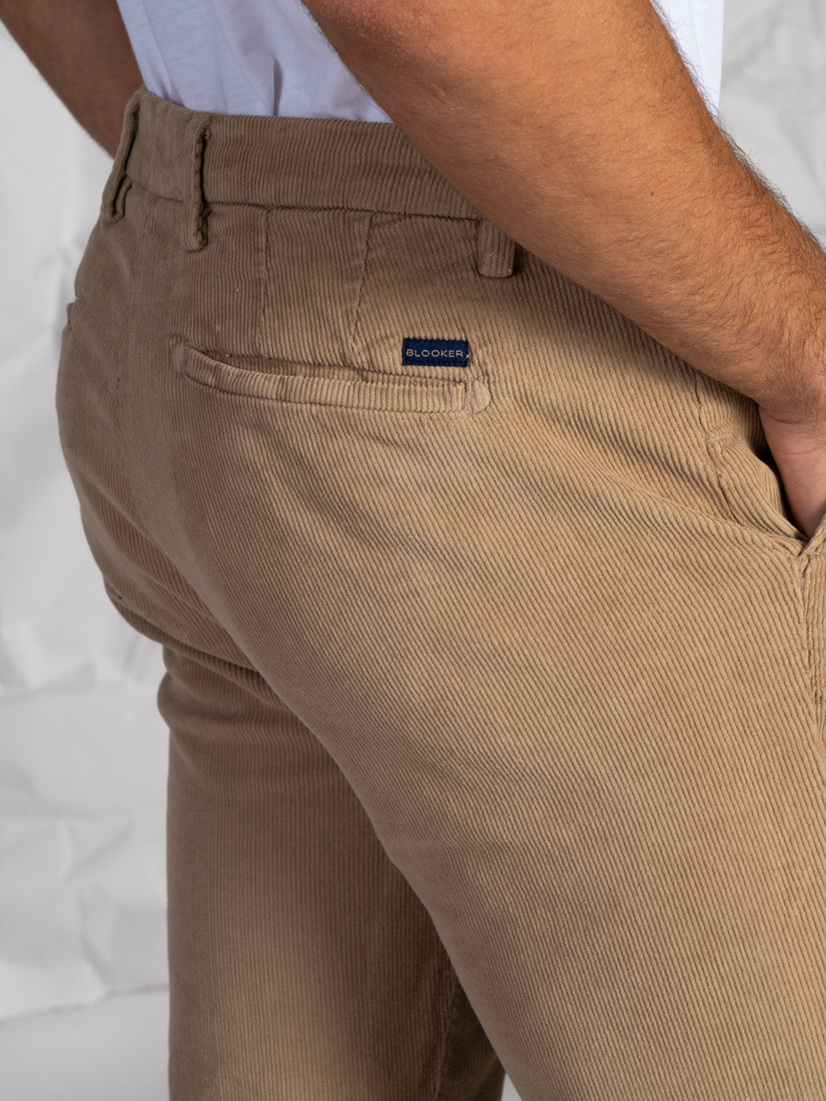 Pantaloni velluto a coste|Colore:Beige