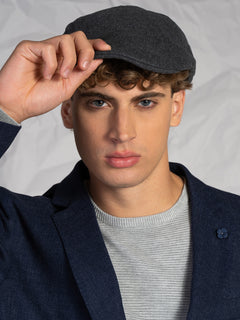 Berretto coppola uomo|Colore:Grigio