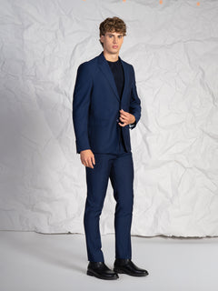 Abito tinta unita|Colore:Blu