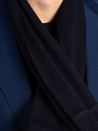 Sciarpa lavorazione liscia|Colore:Blu