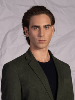 Giacca in maglia|Colore:Verde