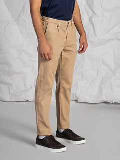 Pantaloni Chino mini pence|Colore:Beige