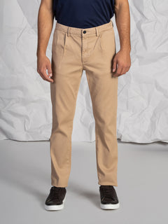 Pantaloni Chino mini pence|Colore:Beige