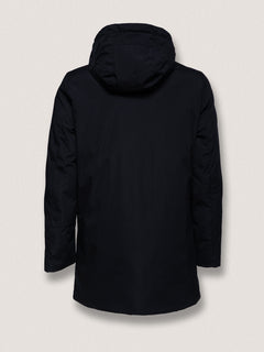 Giubbotto lungo reversibile|Colore:Nero