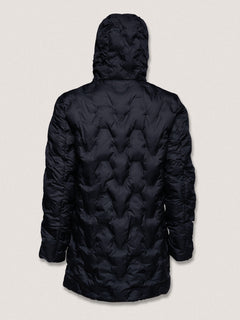 Giubbotto lungo reversibile|Colore:Nero