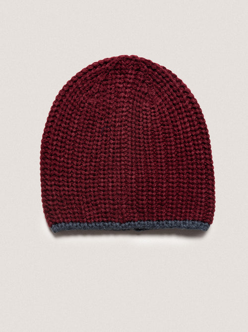 Berretto lavorato|Colore:Bordeaux